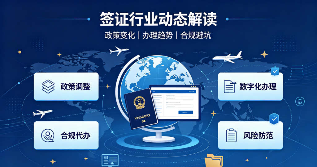 2026年中签证行业深度动态解读：政策分化、行业洗牌、避坑指南全梳理